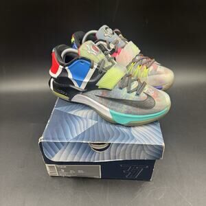 Nike KD 7 What The KD Hyperposite 2015 Men's Sneaker Size 9 With Box 801778-944